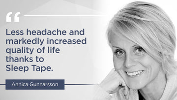 Less headache and markedly increased quality of life thanks to Sleep Tape - Conscious Breathing Institute