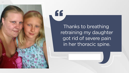 Nine-year-old got rid of severe pain in her thoracic spine with breathing retraining - Conscious Breathing Institute