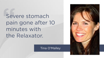 Severe stomach pain gone after ten minutes with the Relaxator - Conscious Breathing Institute