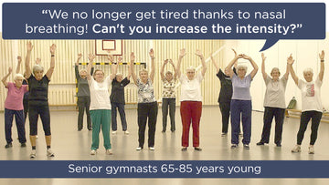 Senior gymnasts no longer gets tired thanks to nasal breathing - Conscious Breathing Institute