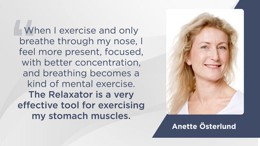 Using the Relaxator – perfect for your abdominal muscles - Conscious Breathing Institute